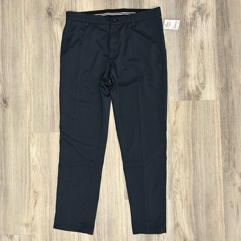 NWT Amazon Essentials Men's Slim-Fit Stretch Golf Chino Pants Navy Size W34xL31